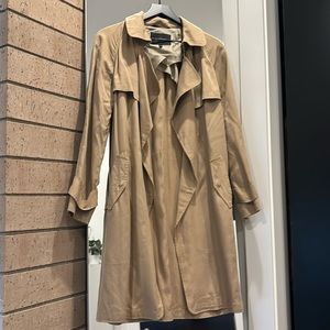 Aritzia babaton drapey trench coat size S